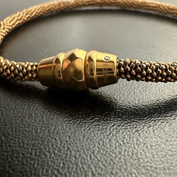 Fossil Bracelet Steel Rose Gold Copper Tone - Picture 6 of 8